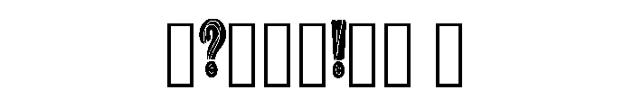 Riot Scratch By Squeeb  Regular Font OTHER CHARS