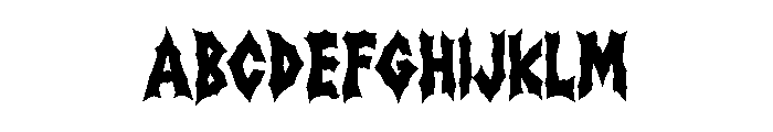 Riotblade Font UPPERCASE