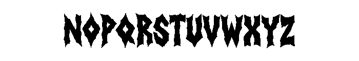 Riotblade Font UPPERCASE