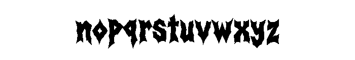 Riotblade Font LOWERCASE