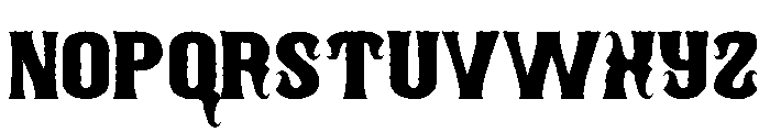 Rip Justice Font UPPERCASE