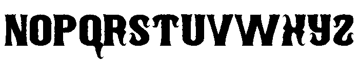 Rip Justice Font LOWERCASE