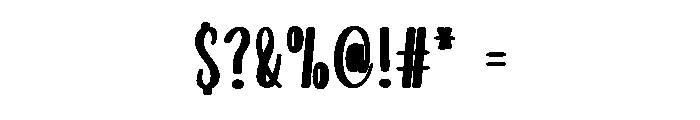 Rising Happy Font OTHER CHARS