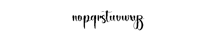 Ritme Font LOWERCASE