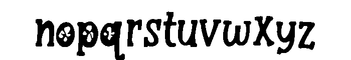 Ritual_Residue Font LOWERCASE