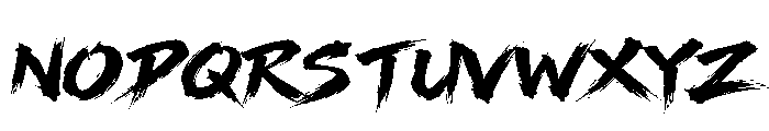 Ritual Strike Font UPPERCASE