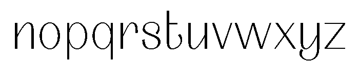 Riuh Regular Font LOWERCASE