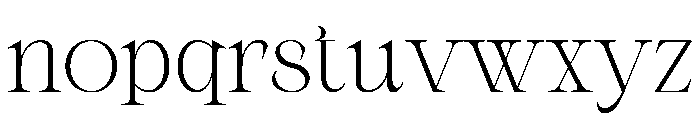 Riukan Font LOWERCASE