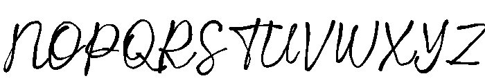 Rivelle Script Font UPPERCASE