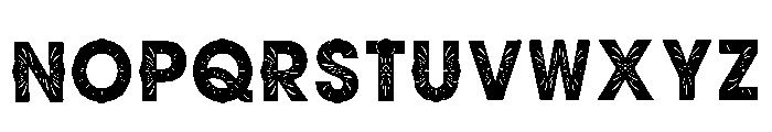 Riven Regular Font UPPERCASE