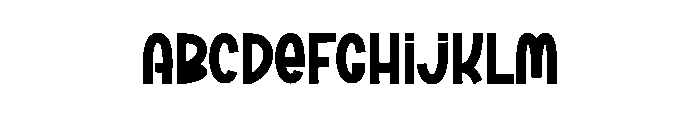 River Beach Font UPPERCASE