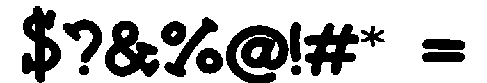 River_Explorer Font OTHER CHARS