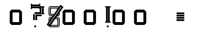 Riverton Varsity Regular Font OTHER CHARS