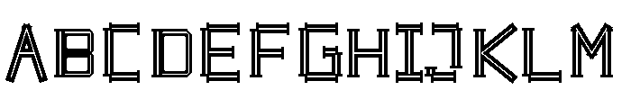 Riverton Varsity Regular Font UPPERCASE