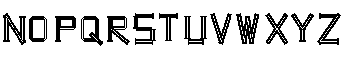 Riverton Varsity Regular Font UPPERCASE