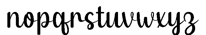 Riveting Font LOWERCASE