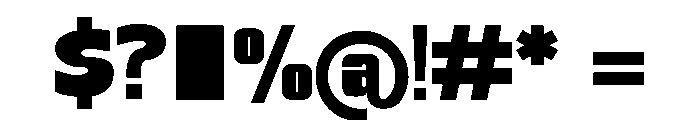 Rivon Regular Font OTHER CHARS