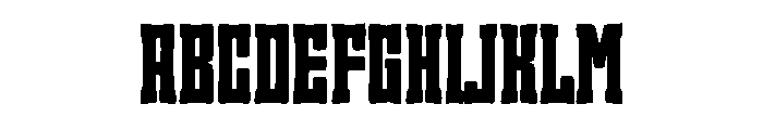 Rivorn Font UPPERCASE