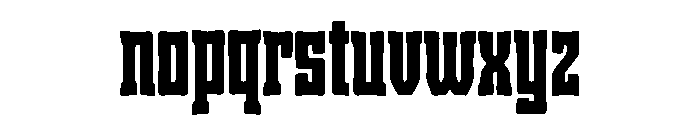 Rivorn Font LOWERCASE