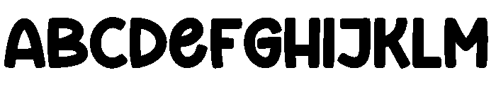 Rivory Huges Font UPPERCASE