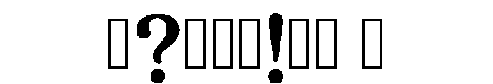 Riza Regular Font OTHER CHARS