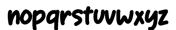 Rizal Font LOWERCASE