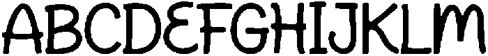 Ribbon Display Regular otf (400) Font UPPERCASE