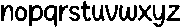 Ribbon Display Regular otf (400) Font LOWERCASE