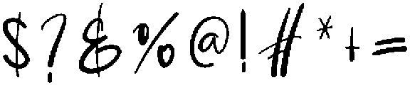 Ribbon Regular otf (400) Font OTHER CHARS