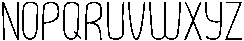 Ribbon Regular otf (400) Font LOWERCASE