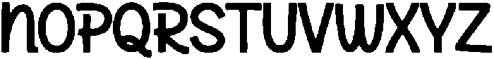 Ribbon Twist Regular otf (400) Font UPPERCASE