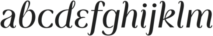 Ribbons Regular otf (400) Font LOWERCASE