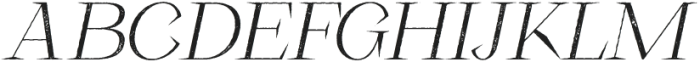 Ribka Stamp Italic otf (400) Font UPPERCASE