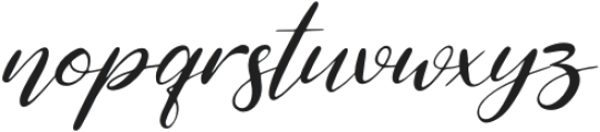 Ricadya Italic otf (400) Font LOWERCASE