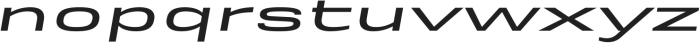 Rice Semi Bold Expanded Oblique otf (600) Font LOWERCASE