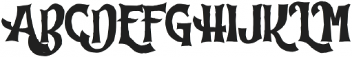 Ricebowl Typeface Regular otf (400) Font UPPERCASE