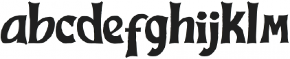 Ricebowl Typeface Regular otf (400) Font LOWERCASE