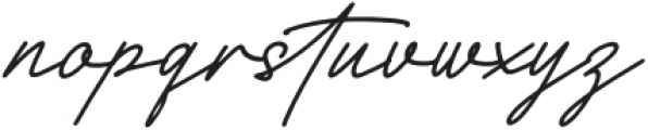 Richard Signatera Italic otf (400) Font LOWERCASE