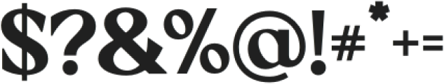 Richey-Regular otf (400) Font OTHER CHARS