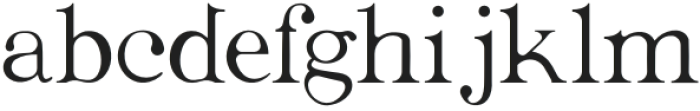 Richmondshire Regular otf (400) Font LOWERCASE