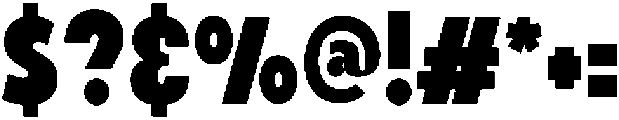 Richocet Bold Regular otf (700) Font OTHER CHARS