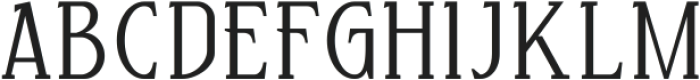 Richsail Regular ttf (400) Font UPPERCASE