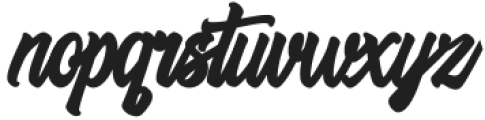 Richtive Script Bold otf (700) Font LOWERCASE