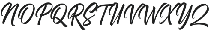 Richtive Script Regular otf (400) Font UPPERCASE