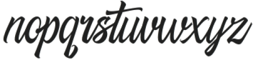 Richtive Script Regular otf (400) Font LOWERCASE