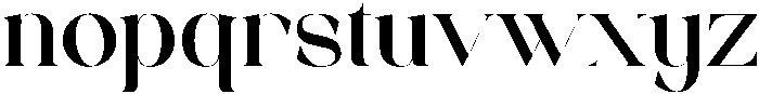 Ricko Regular otf (400) Font LOWERCASE