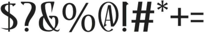 Rickslord Regular otf (400) Font OTHER CHARS