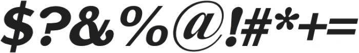 RideauSolid-Italic otf (400) Font OTHER CHARS