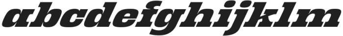 RidgeCliff-Italic otf (400) Font LOWERCASE