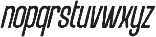 Ridjames Italic otf (400) Font LOWERCASE